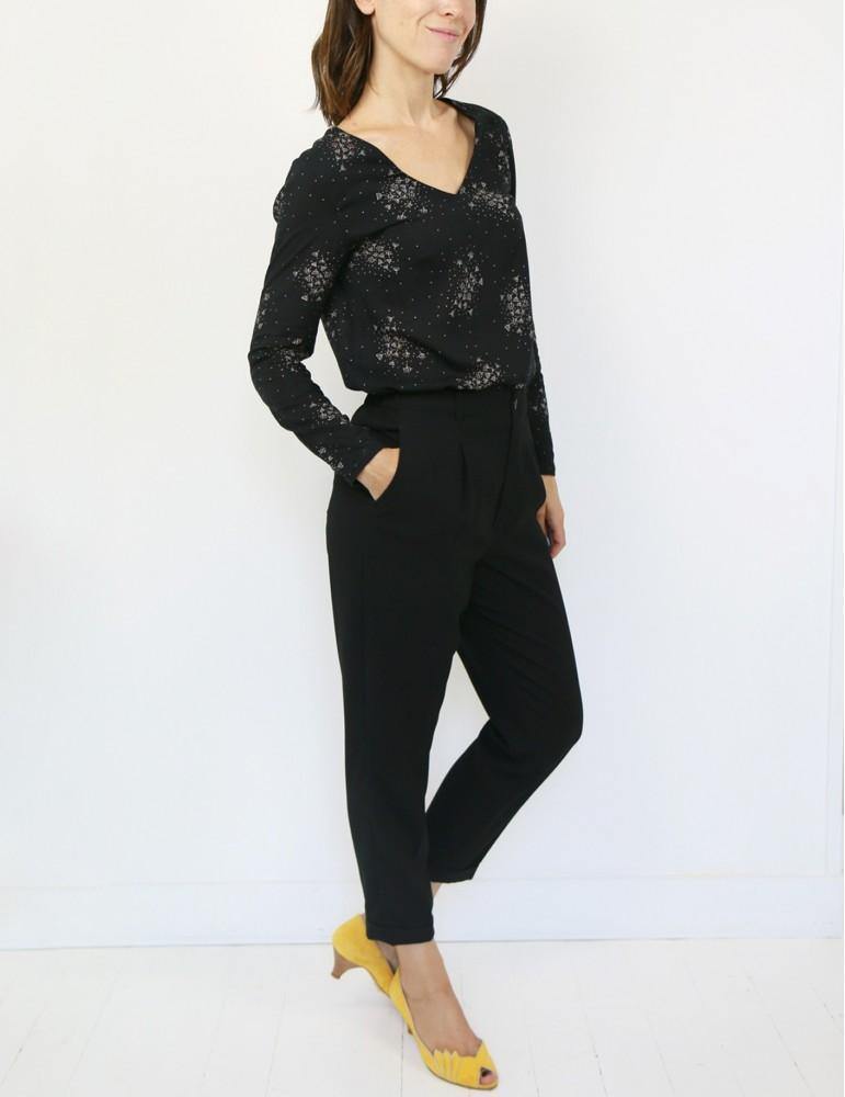 Blouse Robe femme BE PRETTY Patron de couture pochette - L'atelier de Gaspard et Léonie