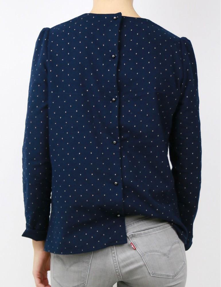 Blouse Robe femme IDYLLE Patron de couture pochette - L'atelier de Gaspard et Léonie