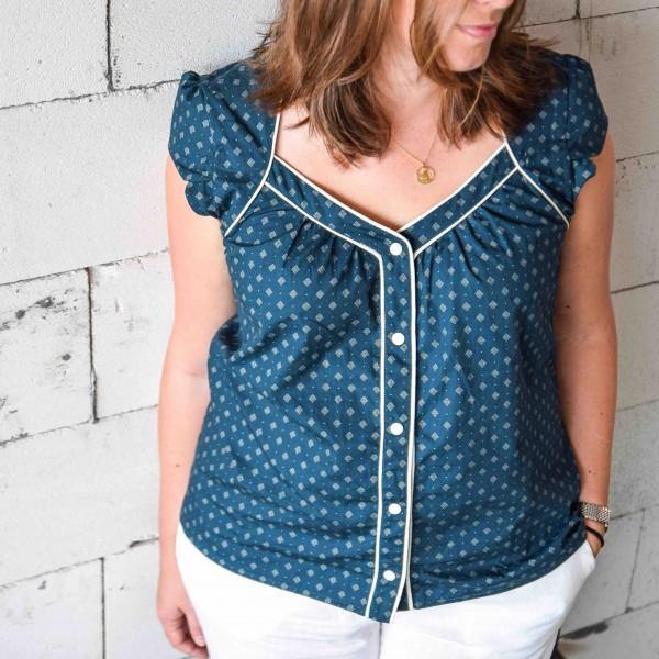 Blouse/Robe CHARLIE Patron de couture pochette - L'atelier de Gaspard et Léonie