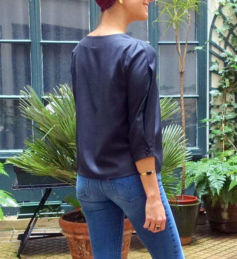 Blouse/Robe NIKI Patron de couture Pochette - L'atelier de Gaspard et Léonie