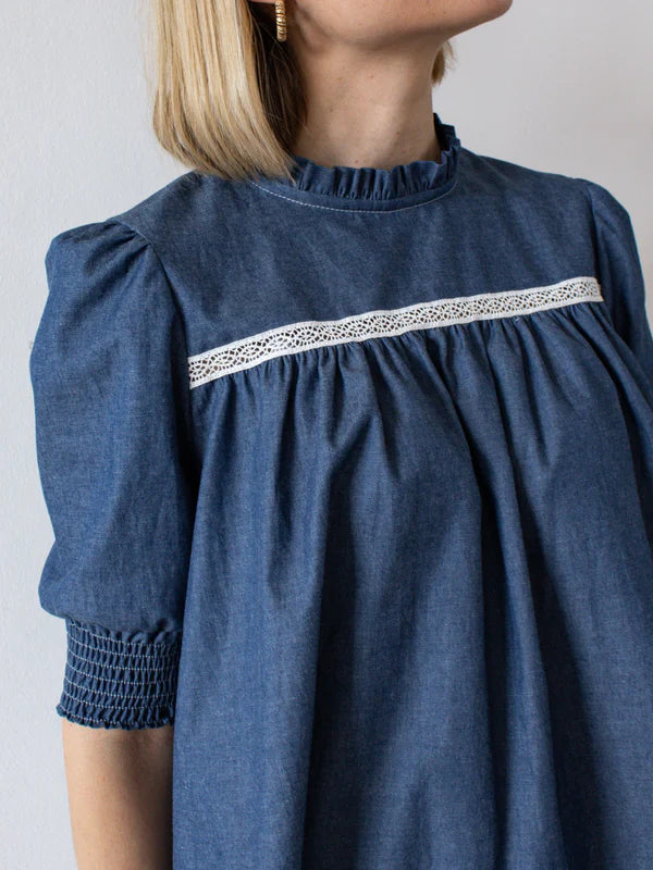 Blouse/Robe VICTOIRE - Patron de couture pochette - JOLI LAB Patron de couture JOLI LAB | Gaspard et Léonie Tissus en ligne et Mercerie à Toulouse