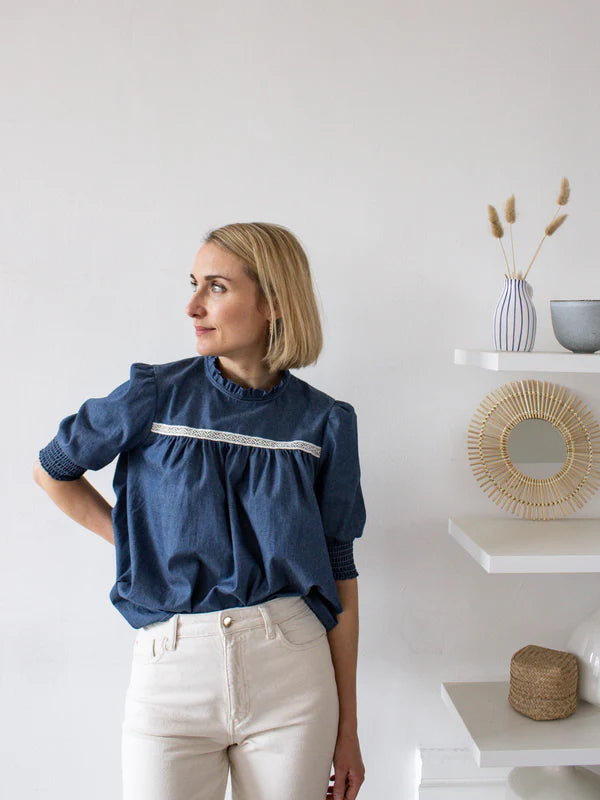 Blouse/Robe VICTOIRE - Patron de couture pochette - JOLI LAB Patron de couture JOLI LAB | Gaspard et Léonie Tissus en ligne et Mercerie à Toulouse