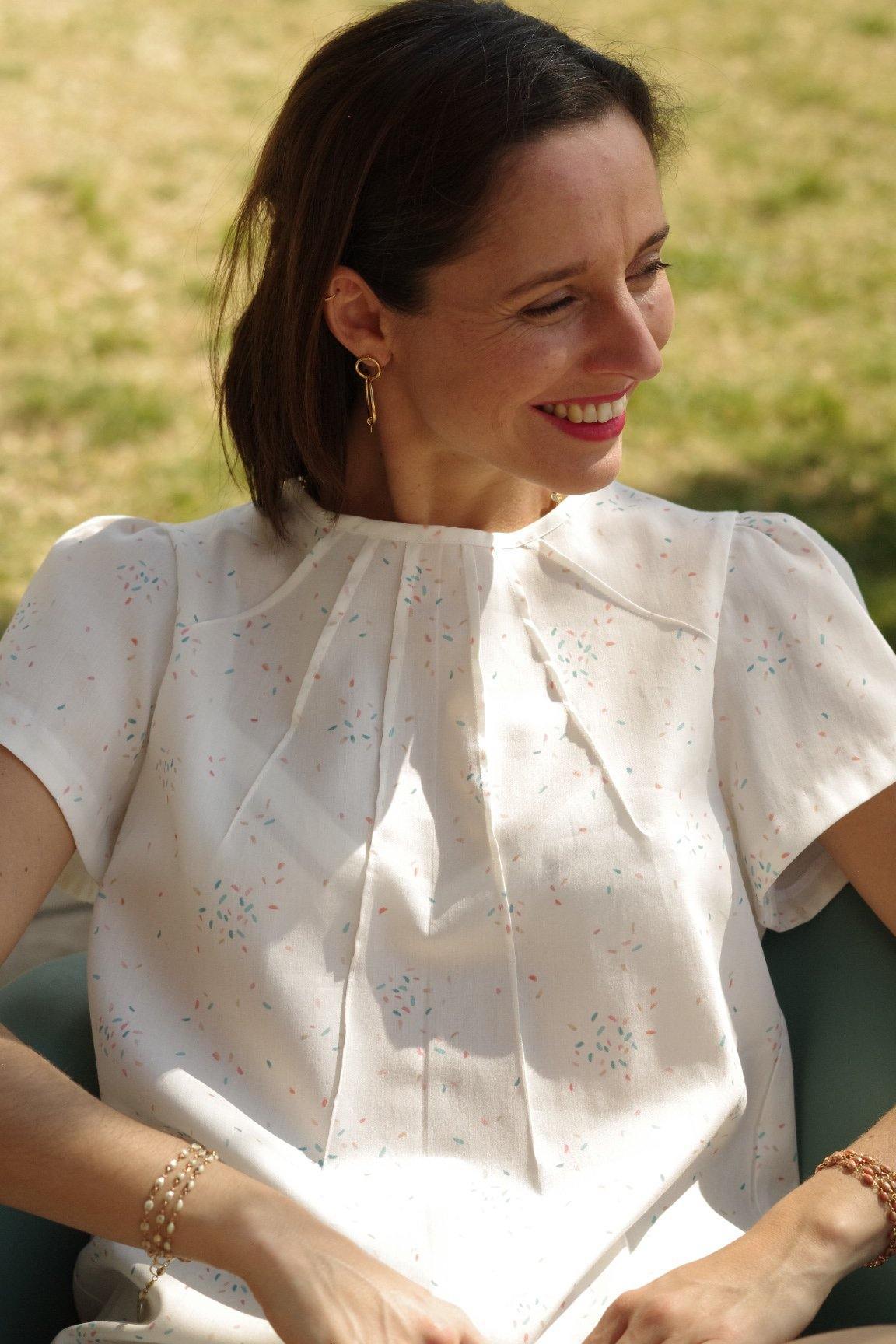 Blouse/Robe ZENITH Patron de couture Pochette - L'atelier de Gaspard et Léonie