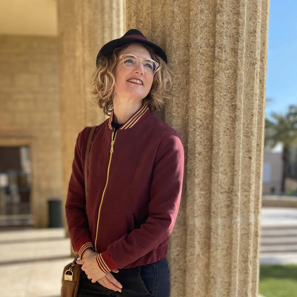 Blouson Teddy IDOLE Patron de couture pochette - SUPER BISON Patron de couture SUPER BISON | Gaspard et Léonie Tissus en ligne et Mercerie à Toulouse