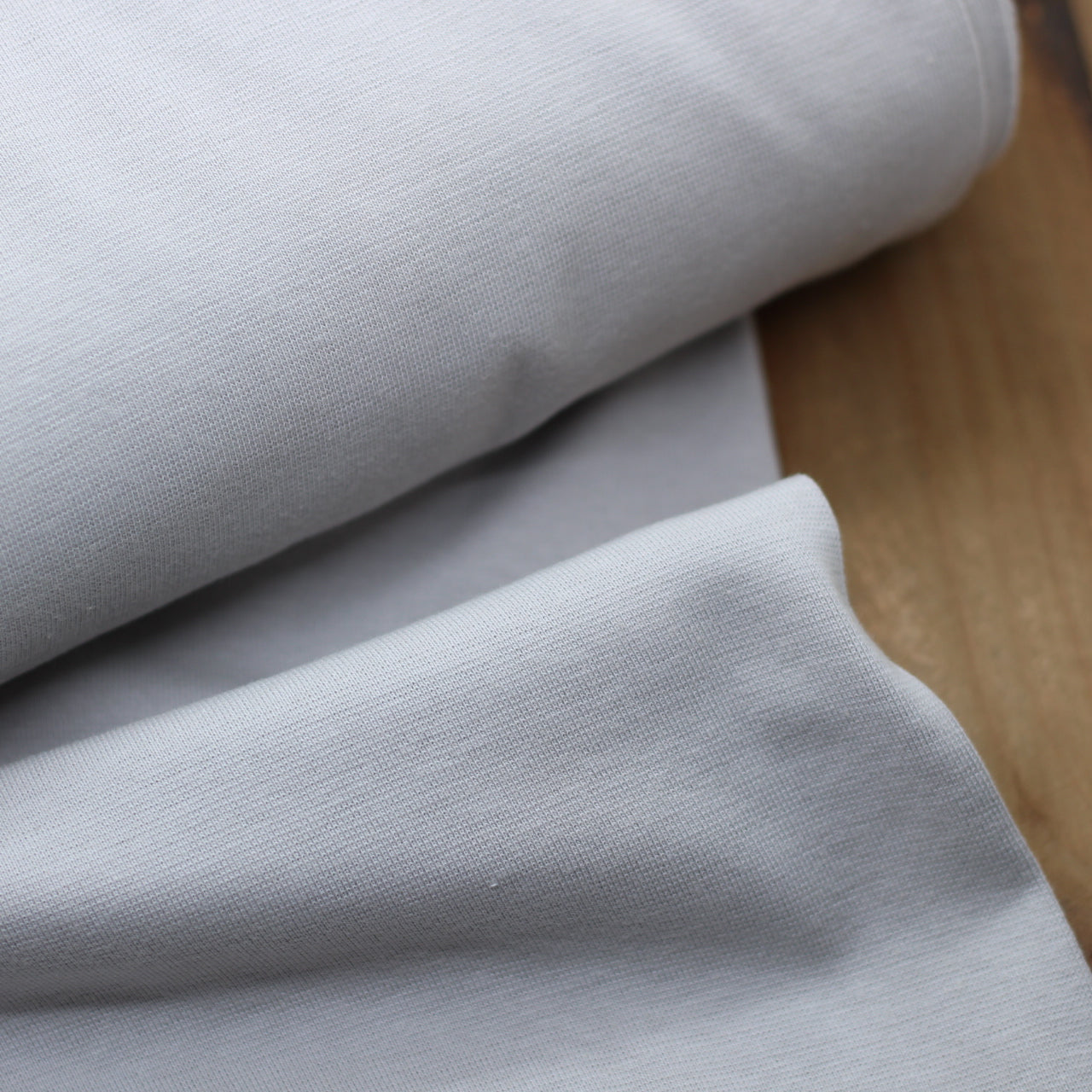 Bord Côte BIO - Gris clair (Vendu x10cm) Tissus Sélection Gaspard & Léonie | Gaspard et Léonie Tissus en ligne et Mercerie à Toulouse