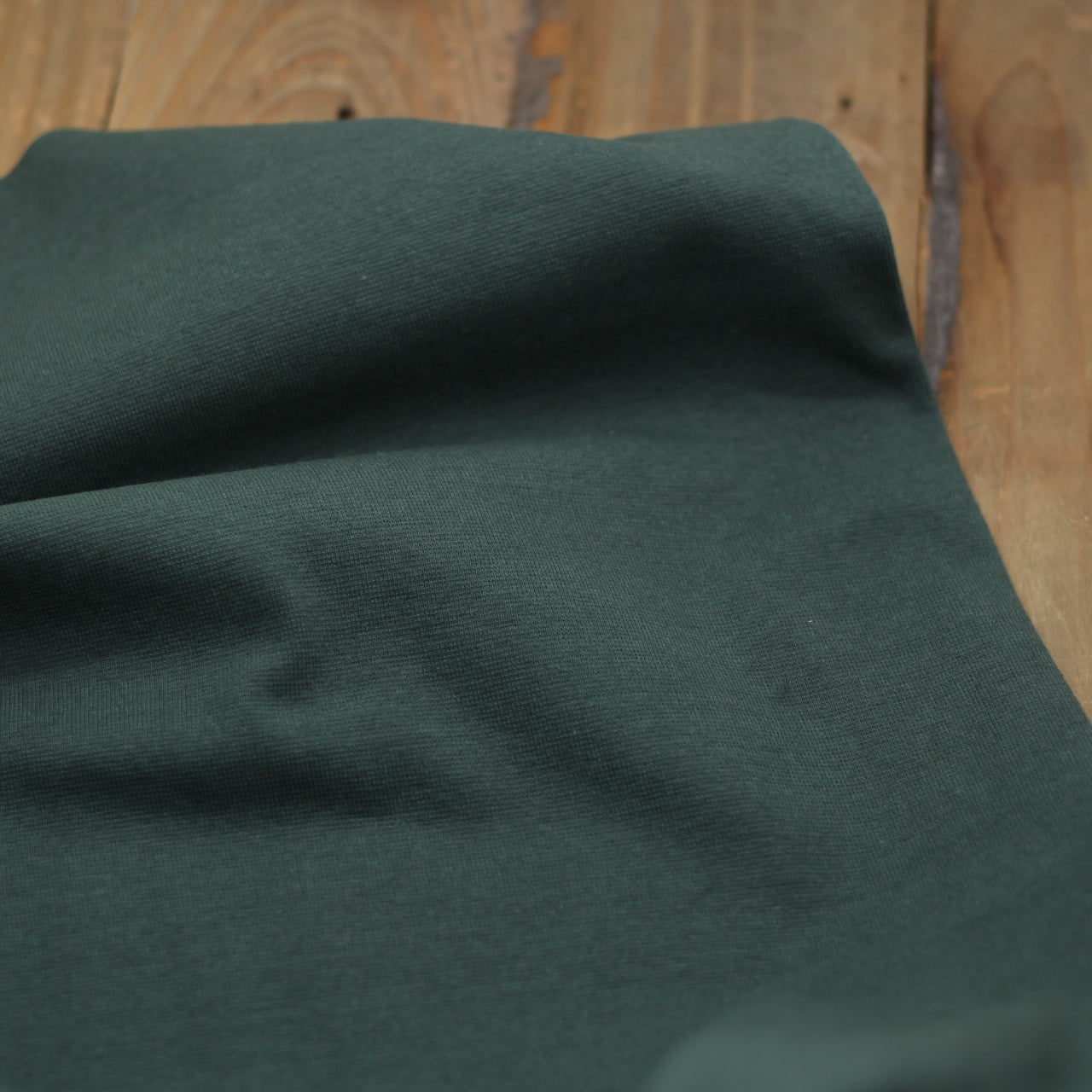 Bord Côte BIO - Vert Forêt (Vendu x10cm) Tissus Sélection Gaspard & Léonie | Gaspard et Léonie Tissus en ligne et Mercerie à Toulouse