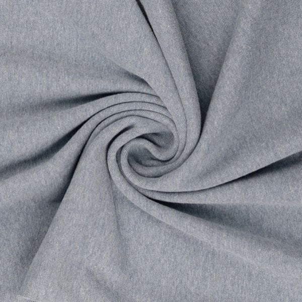 Bord Côte - Bleu jean Chiné (Vendu x10cm) Tissus Sélection Gaspard & Léonie | Gaspard et Léonie Tissus en ligne et Mercerie à Toulouse