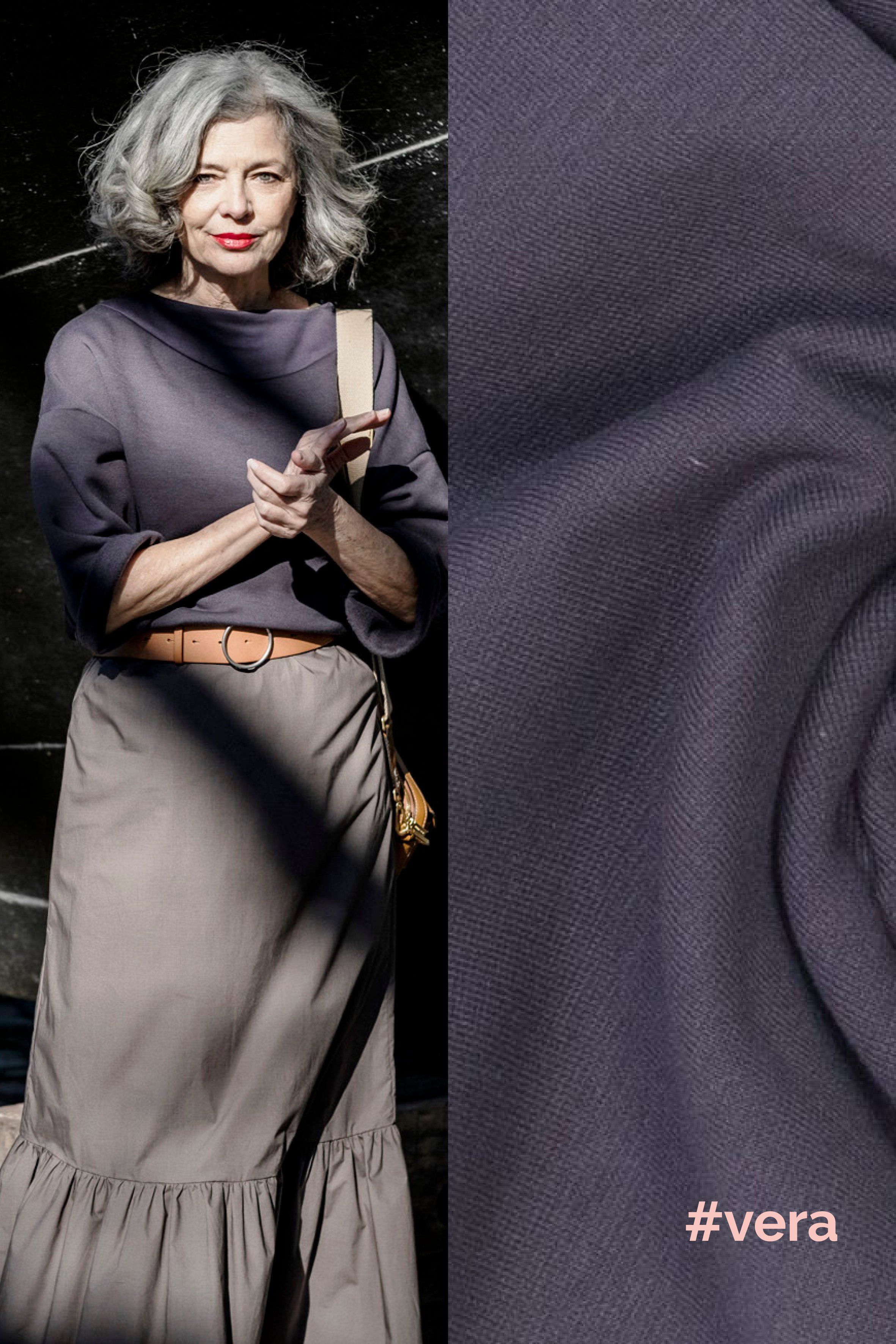 Bord Côte VERA / JOY - Gris Anthracite Night (Vendu x10cm) Tissus Sélection _FIBRE MOOD | Gaspard et Léonie Tissus Mercerie Toulouse