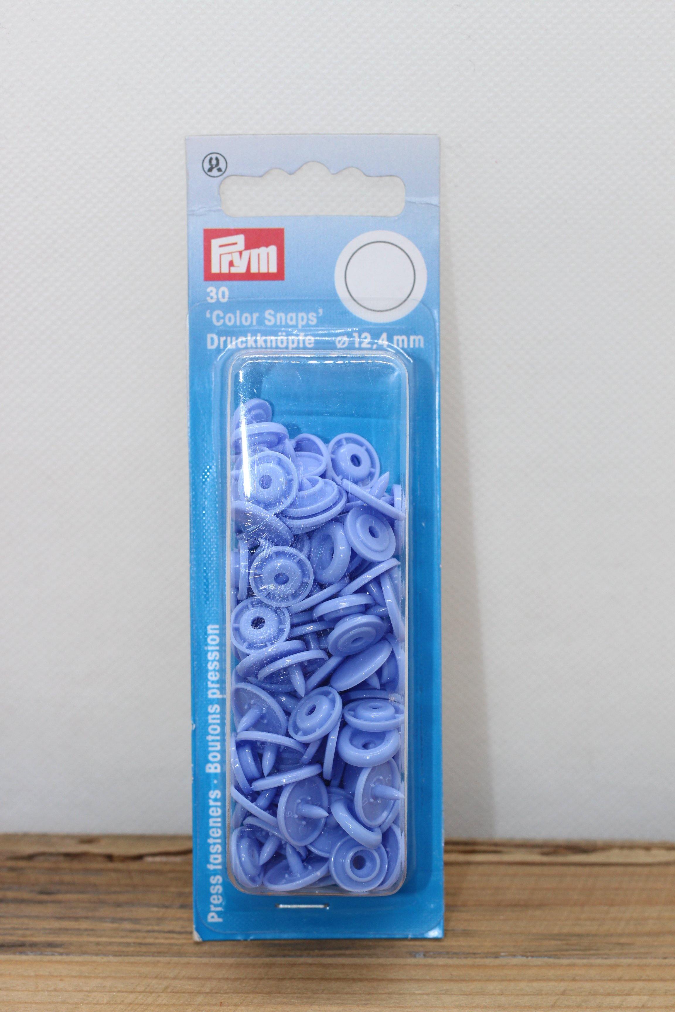 Boutons pression Color Snaps Lavande 12,4 mm - L'atelier de Gaspard et Léonie
