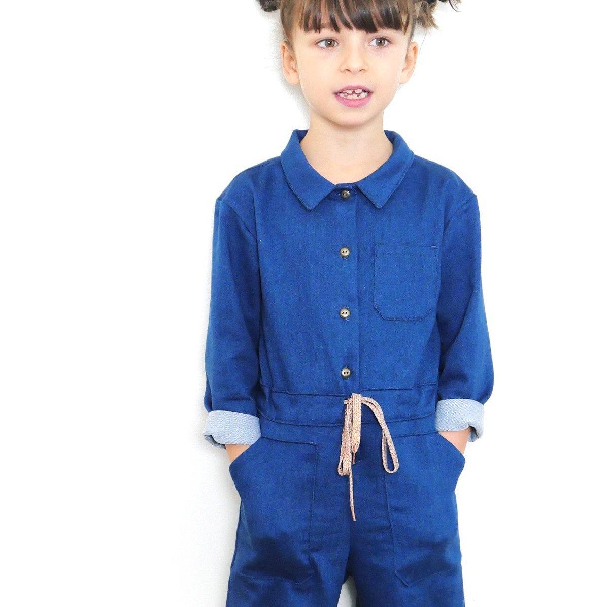 BROOKLYN Combinaison Mixte patron de couture pochette - L'atelier de Gaspard et Léonie