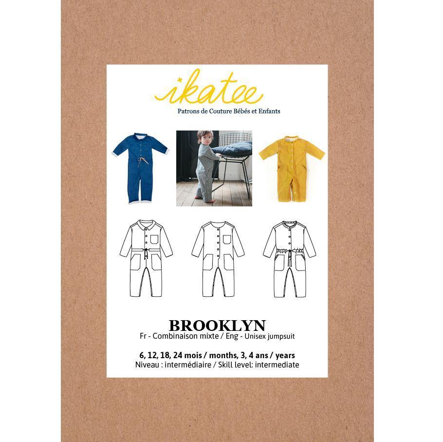 BROOKLYN Combinaison Mixte patron de couture pochette - L'atelier de Gaspard et Léonie