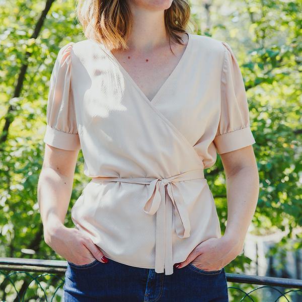 Cache-coeur ALMA Patron de couture Pochette - L'atelier de Gaspard et Léonie