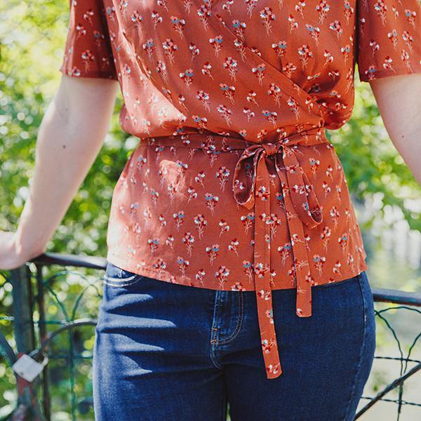 Cache-coeur ALMA Patron de couture Pochette - L'atelier de Gaspard et Léonie