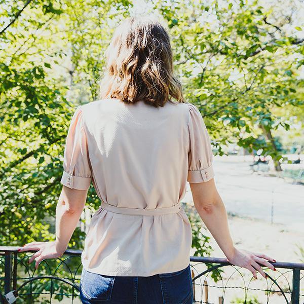 Cache-coeur ALMA Patron de couture Pochette - L'atelier de Gaspard et Léonie