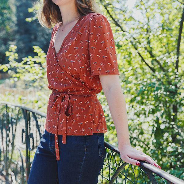 Cache-coeur ALMA Patron de couture Pochette - L'atelier de Gaspard et Léonie