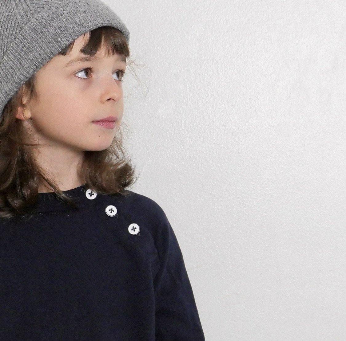 CHARLIE Enfant Mixte Sweat Capuche patron de couture pochette - L'atelier de Gaspard et Léonie