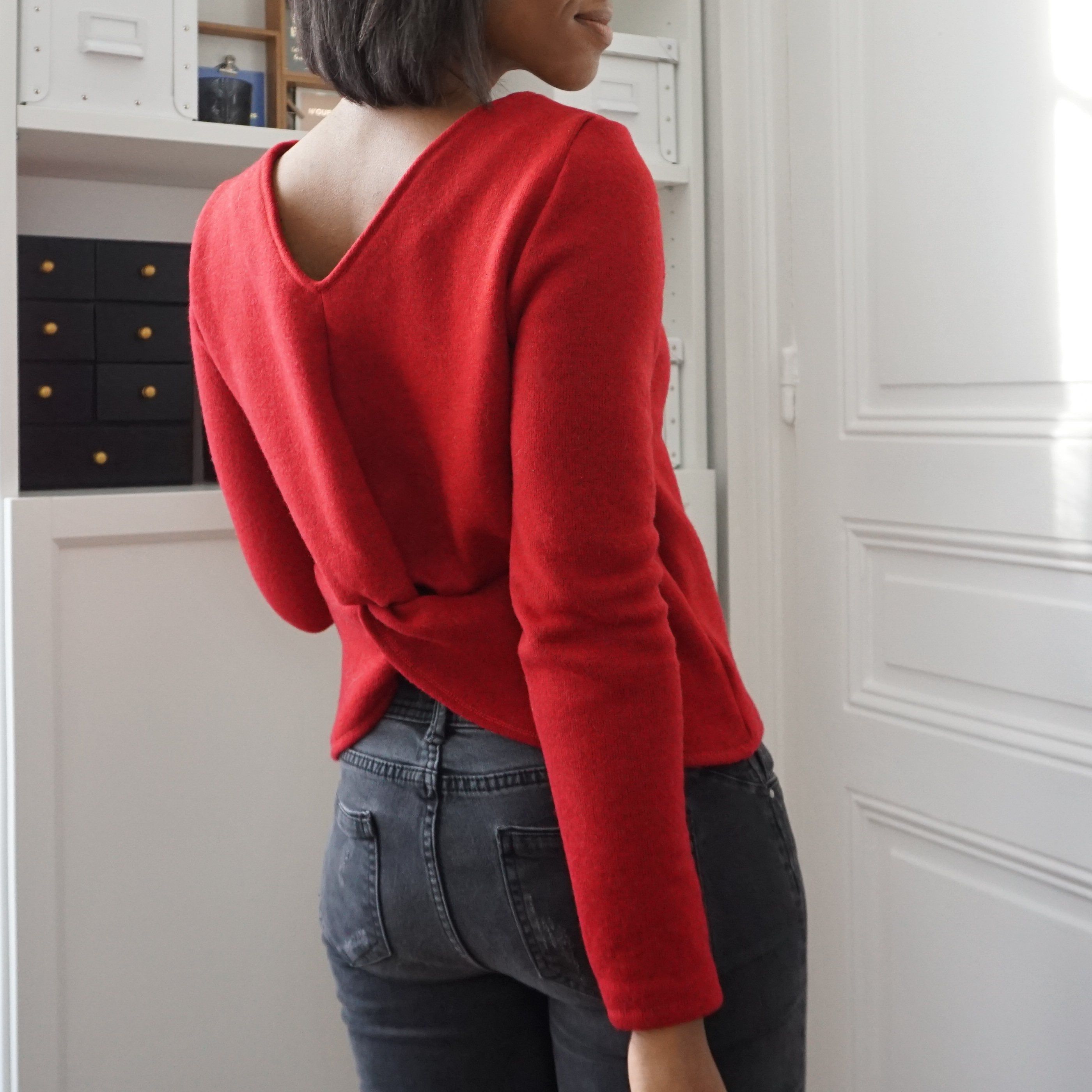 CHARLIE sweat patron de couture pochette Patron de couture Les lubies de Cadia | Gaspard et Léonie Tissus Mercerie Toulouse