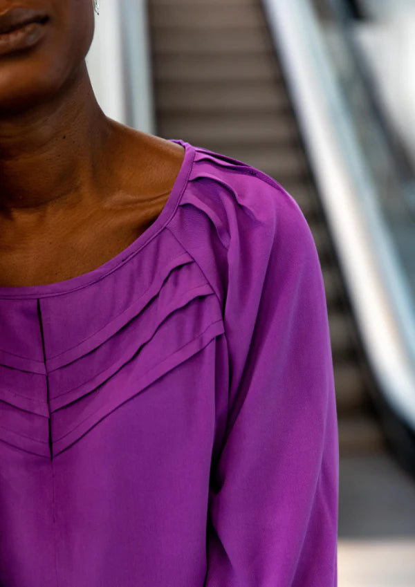 CHELSEA blouse patron de couture pochette - MAISON FAUVE Patron de couture MAISON FAUVE | Gaspard et Léonie Tissus en ligne et Mercerie à Toulouse