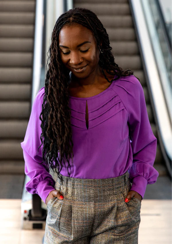 CHELSEA blouse patron de couture pochette - MAISON FAUVE Patron de couture MAISON FAUVE | Gaspard et Léonie Tissus en ligne et Mercerie à Toulouse