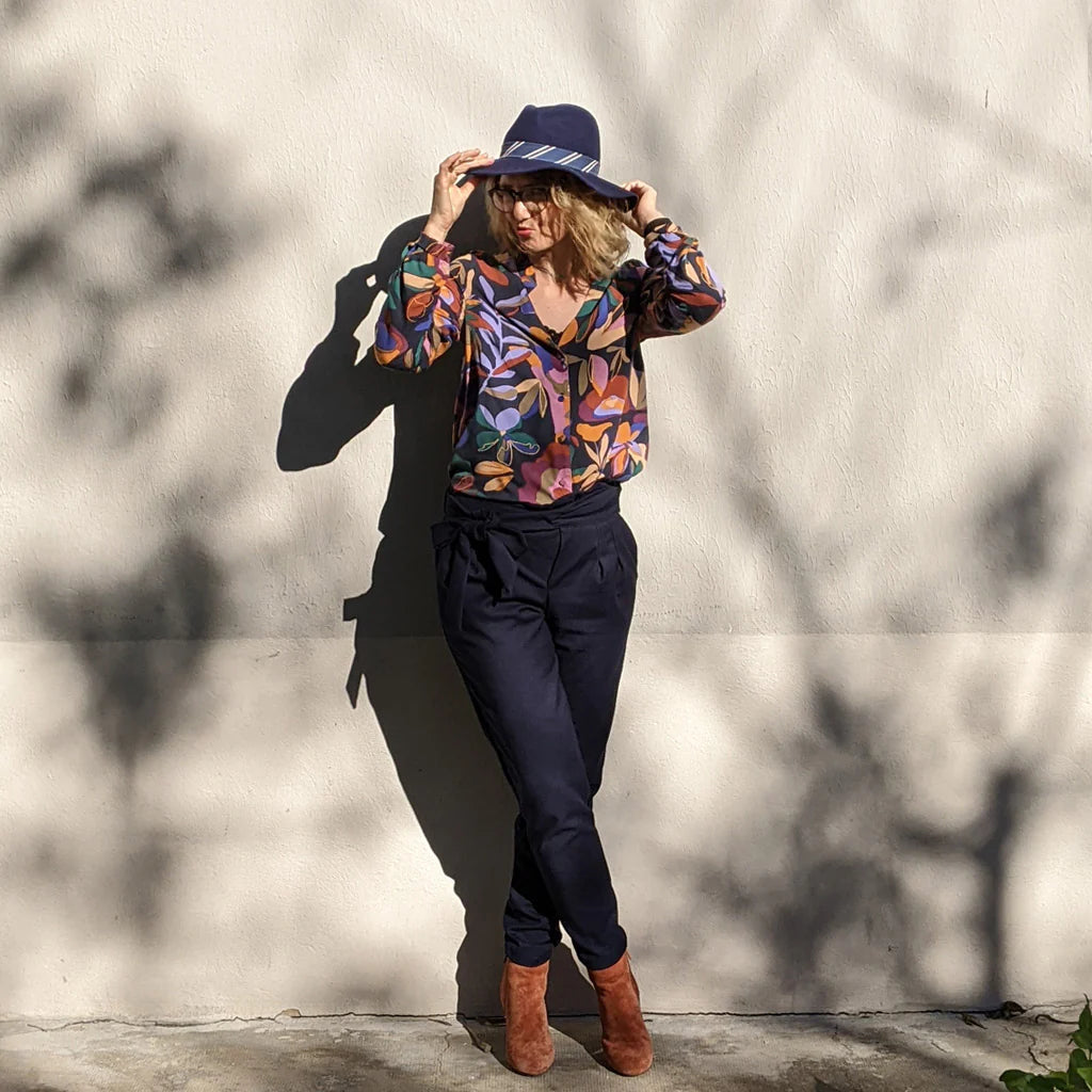 Chemise et Robe JOSEFA Patron de couture pochette - SUPER BISON Patron de couture SUPER BISON | Gaspard et Léonie Tissus en ligne et Mercerie à Toulouse