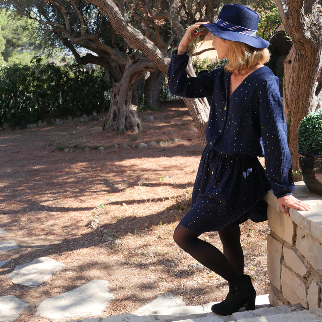 Chemise et Robe JOSEFA Patron de couture pochette - SUPER BISON Patron de couture SUPER BISON | Gaspard et Léonie Tissus en ligne et Mercerie à Toulouse