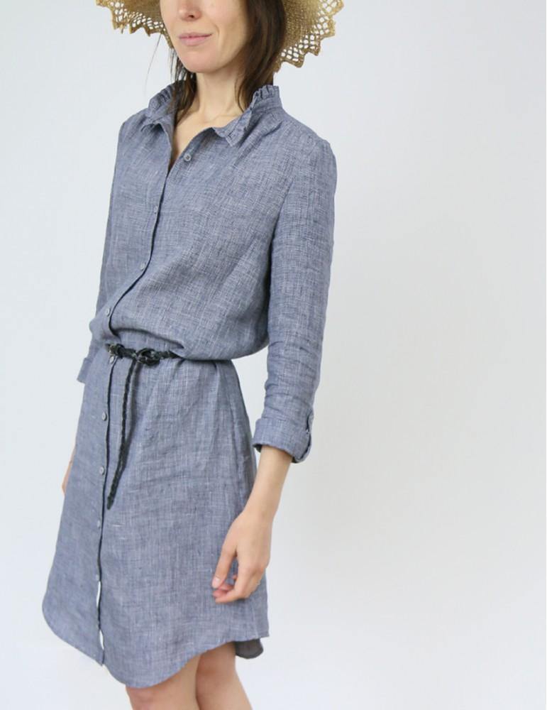 Chemise femme AZUR Patron de couture pochette - L'atelier de Gaspard et Léonie