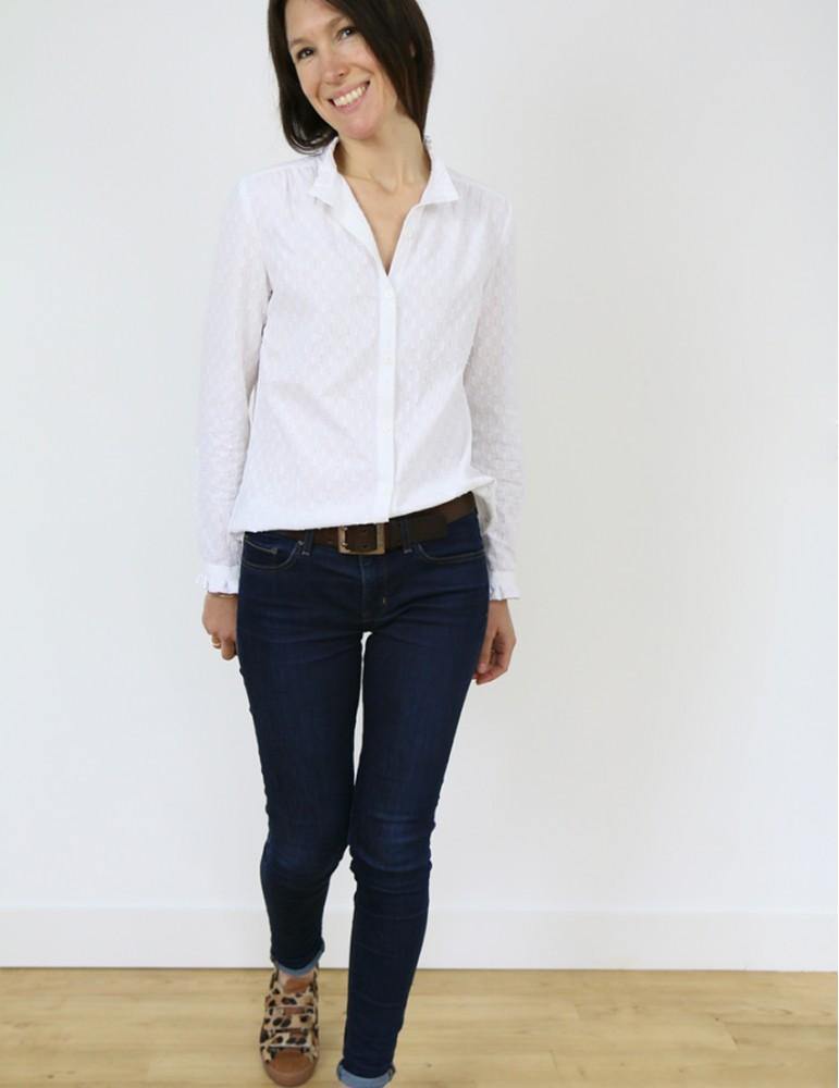 Chemise femme AZUR Patron de couture pochette - L'atelier de Gaspard et Léonie