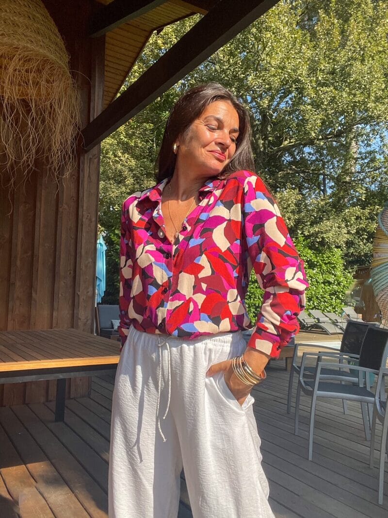 Chemise JANE Patron de couture Pochette - CLEMATISSE PATTERN Patron de couture CLEMATISSE PATTERN | Gaspard et Léonie Tissus en ligne et Mercerie à Toulouse