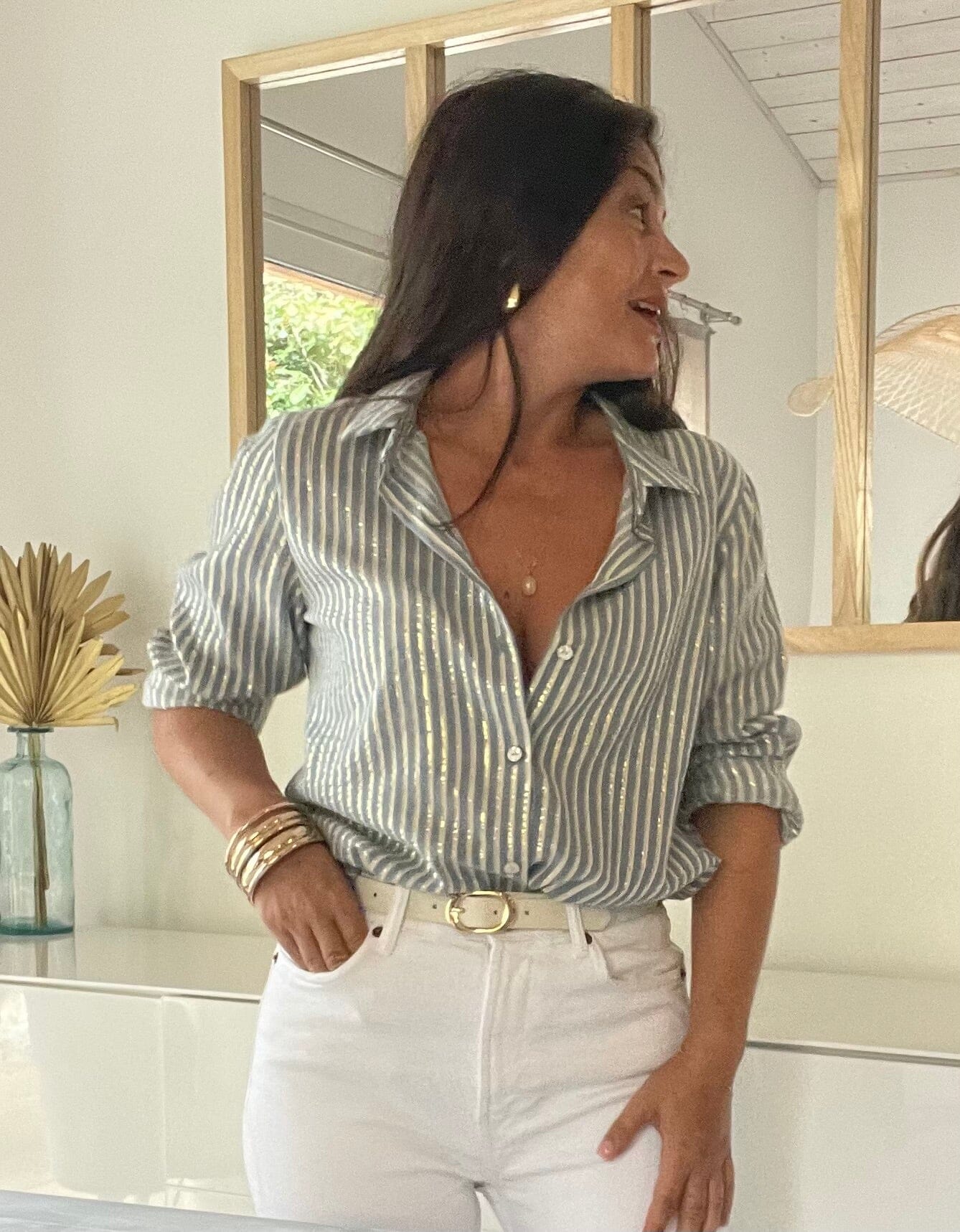 Chemise JANE Patron de couture Pochette - CLEMATISSE PATTERN Patron de couture CLEMATISSE PATTERN | Gaspard et Léonie Tissus en ligne et Mercerie à Toulouse