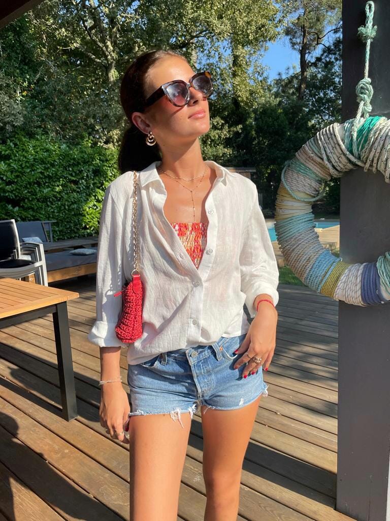 Chemise JANE Patron de couture Pochette - CLEMATISSE PATTERN Patron de couture CLEMATISSE PATTERN | Gaspard et Léonie Tissus en ligne et Mercerie à Toulouse