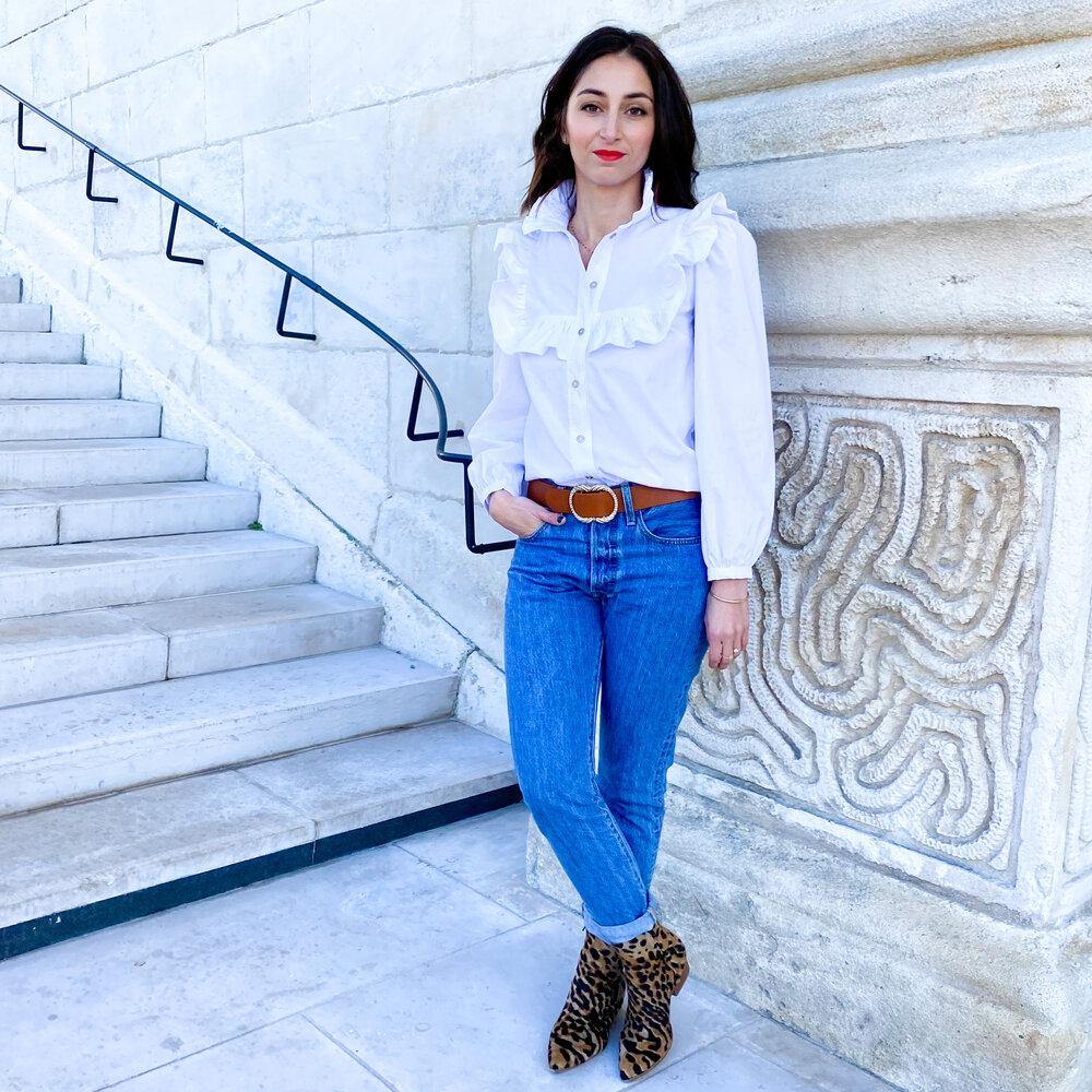 Chemise MARGERIE Patron de couture pochette - L'atelier de Gaspard et Léonie