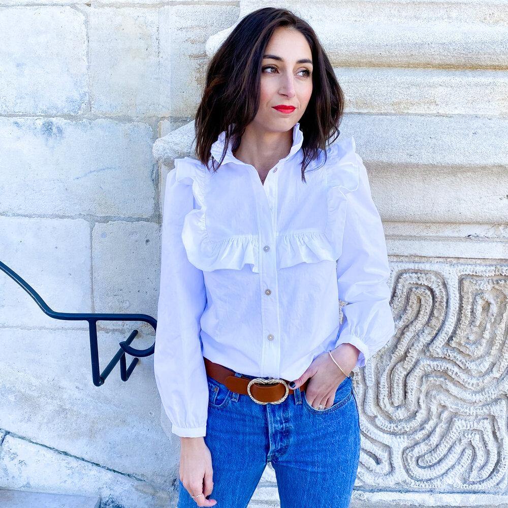 Chemise MARGERIE Patron de couture pochette - L'atelier de Gaspard et Léonie