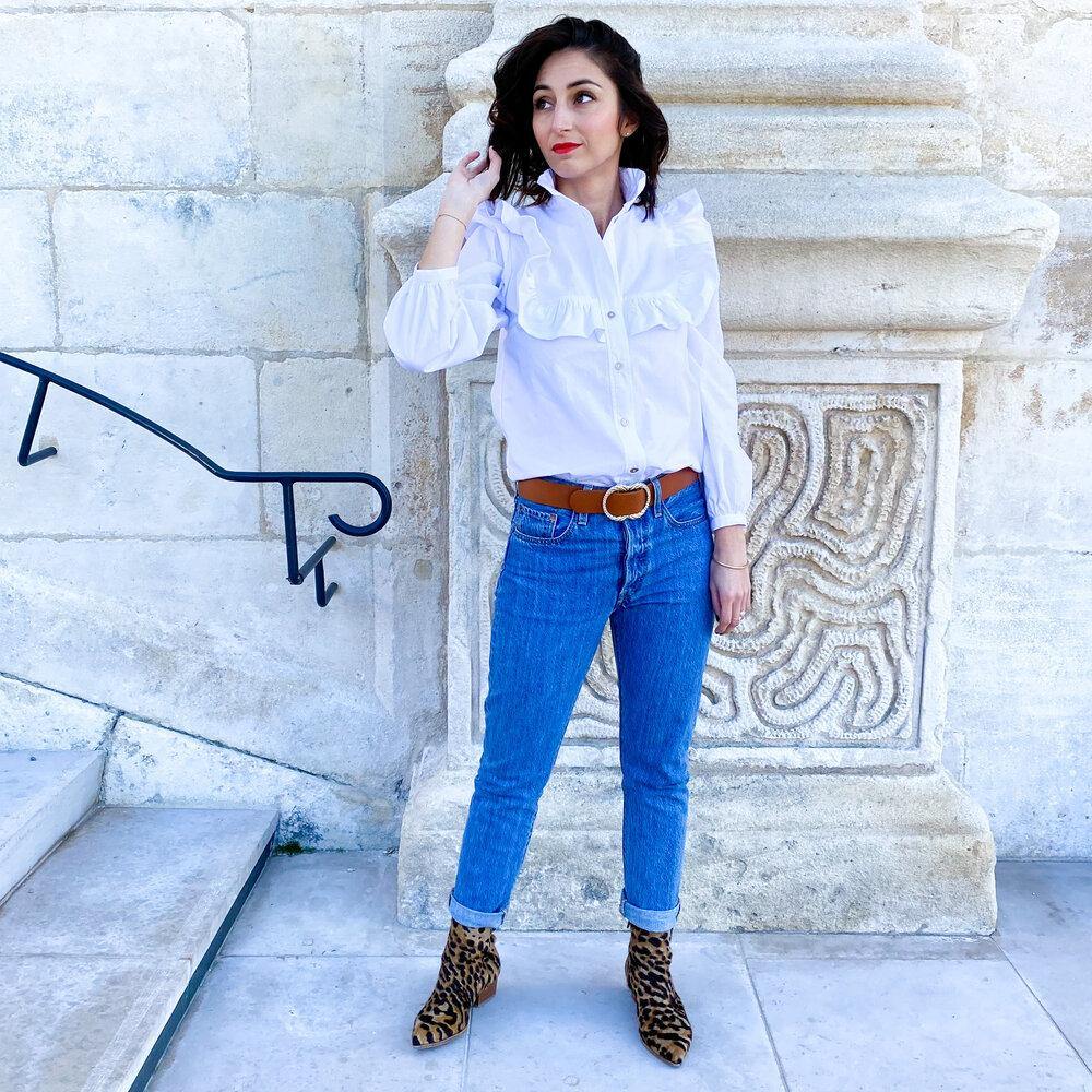 Chemise MARGERIE Patron de couture pochette - L'atelier de Gaspard et Léonie