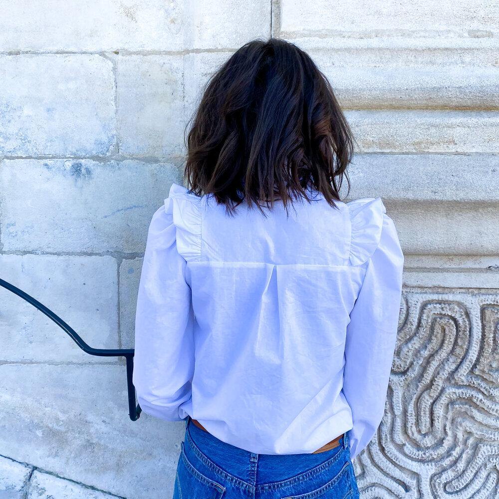 Chemise MARGERIE Patron de couture pochette - L'atelier de Gaspard et Léonie