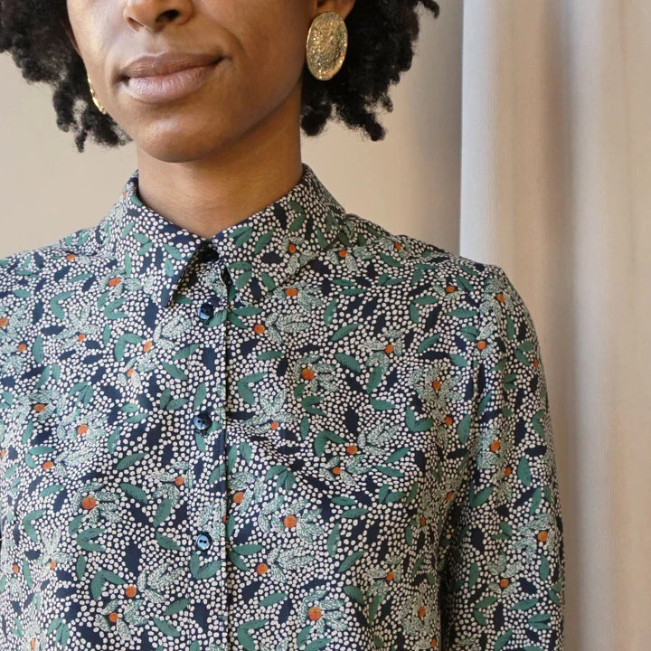 Chemise SAXA - Patron de couture pochette - Les lubies de Cadia Patron de couture Les lubies de Cadia | Gaspard et Léonie Tissus en ligne et Mercerie à Toulouse