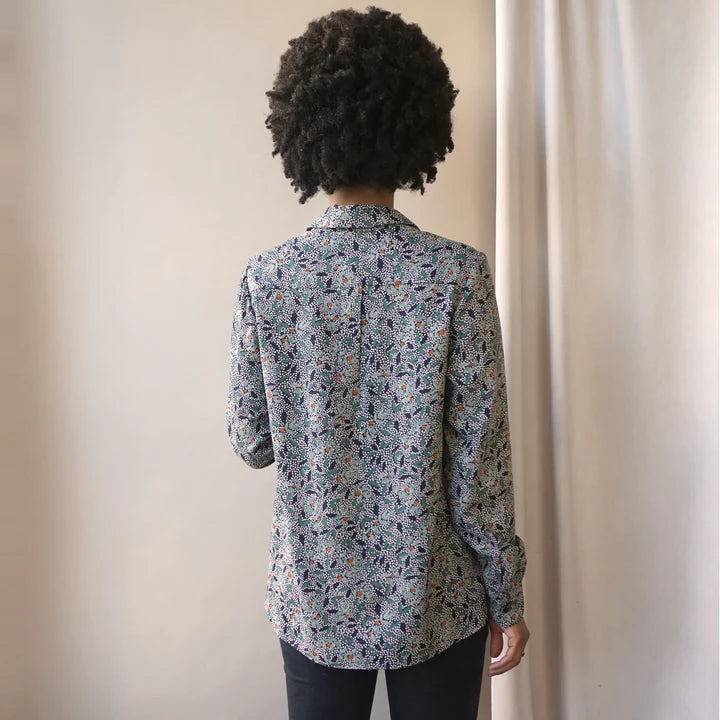 Chemise SAXA - Patron de couture pochette - Les lubies de Cadia Patron de couture Les lubies de Cadia | Gaspard et Léonie Tissus en ligne et Mercerie à Toulouse