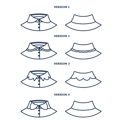 Chemise SAXA - Patron de couture pochette - Les lubies de Cadia Patron de couture Les lubies de Cadia | Gaspard et Léonie Tissus en ligne et Mercerie à Toulouse