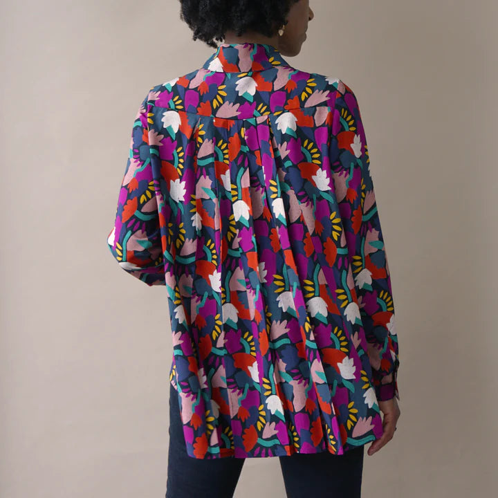 Chemise SAXA - Patron de couture pochette - Les lubies de Cadia Patron de couture Les lubies de Cadia | Gaspard et Léonie Tissus en ligne et Mercerie à Toulouse