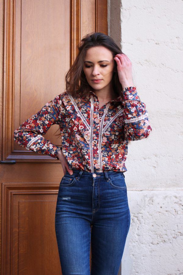 Chemise SIRINE Femme - Patron de couture pochette - CHA'COUD Patron de couture Cha'Coud | Gaspard et Léonie Tissus en ligne et Mercerie à Toulouse