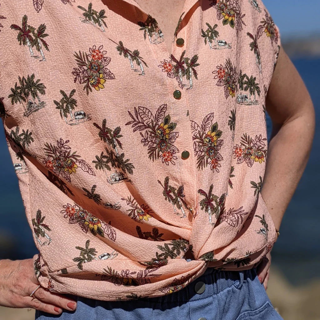 Chemise SUNRISE Patron de couture pochette - SUPER BISON Patron de couture SUPER BISON | Gaspard et Léonie Tissus en ligne et Mercerie à Toulouse