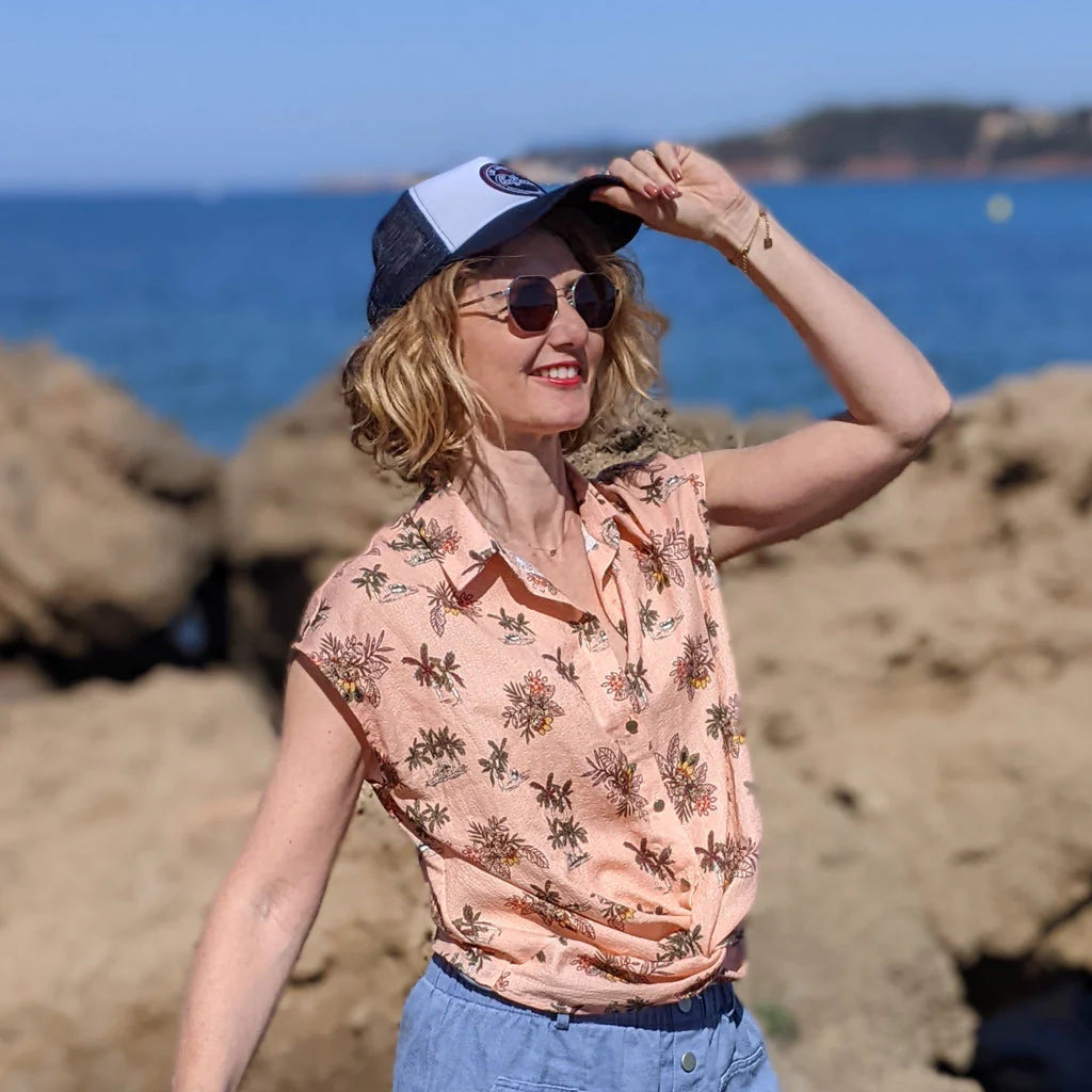 Chemise SUNRISE Patron de couture pochette - SUPER BISON Patron de couture SUPER BISON | Gaspard et Léonie Tissus en ligne et Mercerie à Toulouse