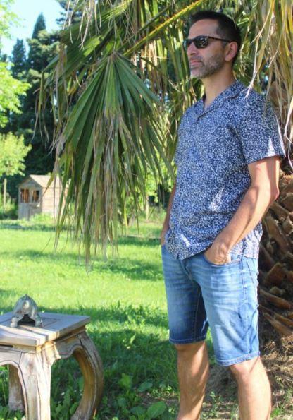 Chemisette LE SURFEUR Patron de couture pochette - L'atelier de Gaspard et Léonie