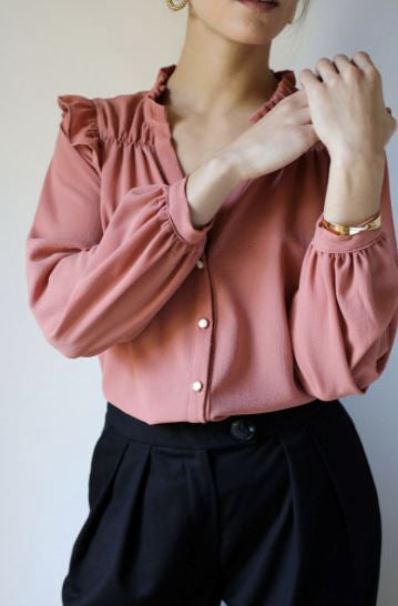 Chemisier NOELIE Patron de couture Pochette - CLEMATISSE PATTERN Patron de couture CLEMATISSE PATTERN | Gaspard et Léonie Tissus en ligne et Mercerie à Toulouse