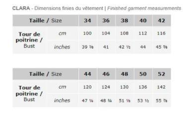 CLARA blouse patron de couture pochette Patron de couture Les lubies de Cadia | Gaspard et Léonie Tissus Mercerie Toulouse