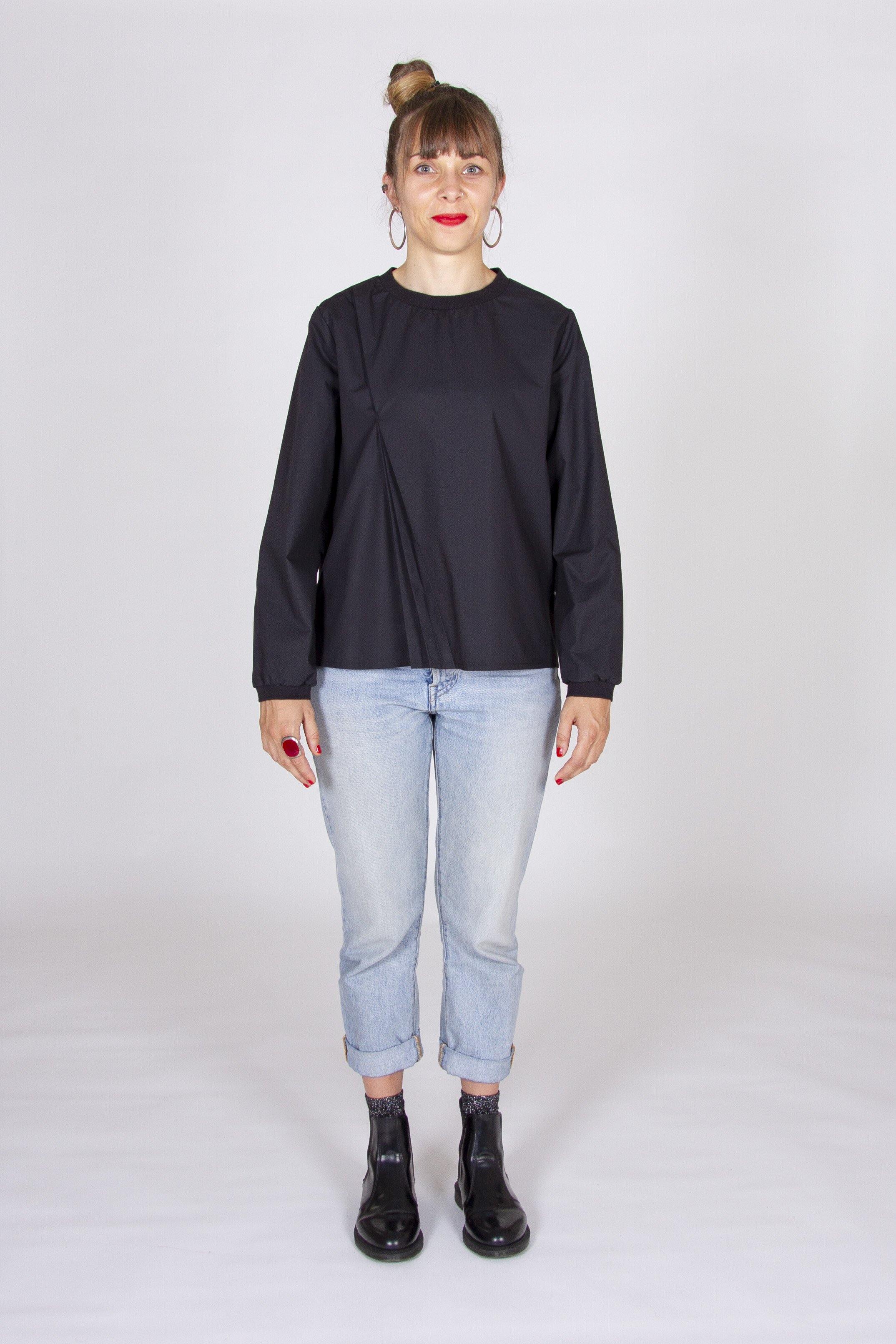 CLOCHETTE Haut Plissé Patron de couture pochette - L'atelier de Gaspard et Léonie