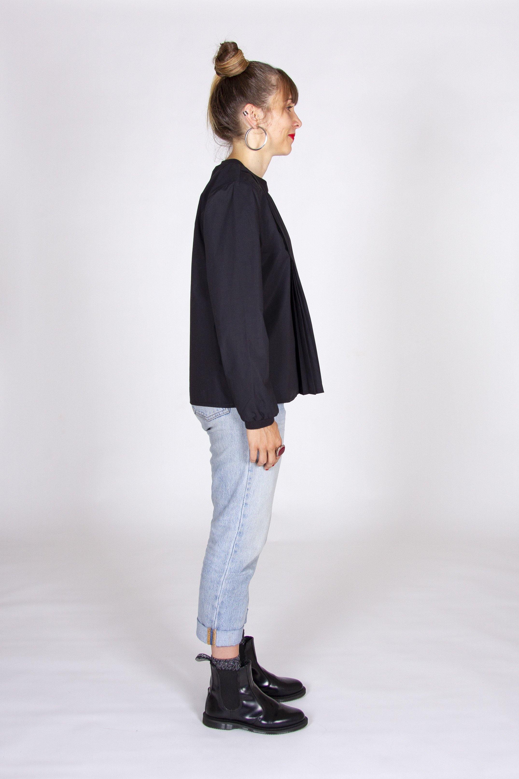 CLOCHETTE Haut Plissé Patron de couture pochette - L'atelier de Gaspard et Léonie