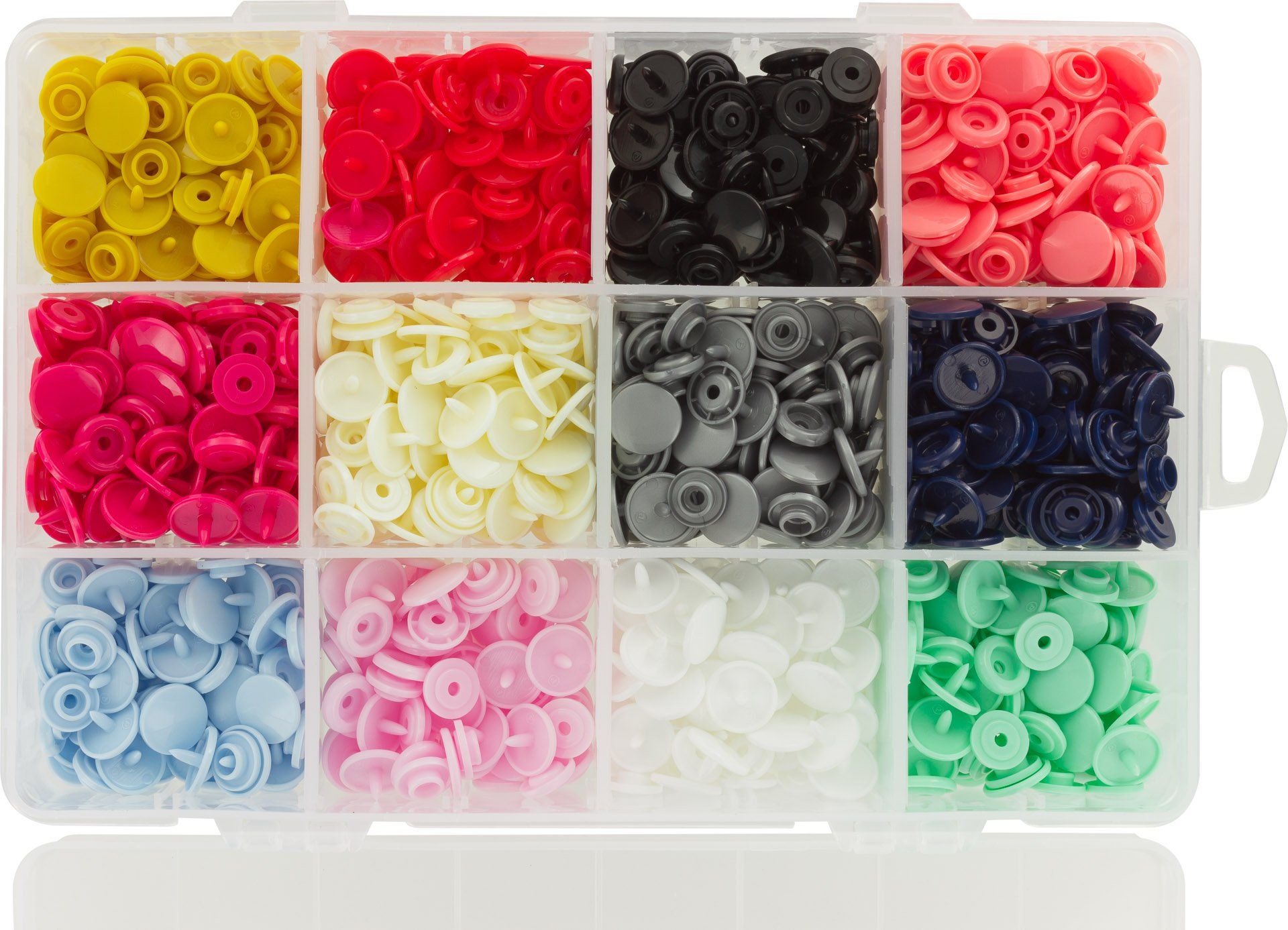 Coffret Boîte à pressions Plastiques Mercerie Babysnap | Gaspard et Léonie Tissus Mercerie Toulouse