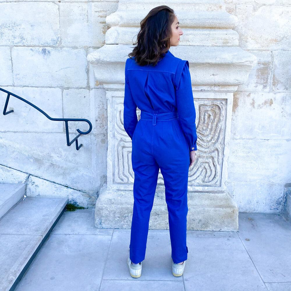 Combinaison HYDRANGEA Patron de couture pochette Patron de couture ATELIER 8 AVRIL | Gaspard et Léonie Tissus Mercerie Toulouse