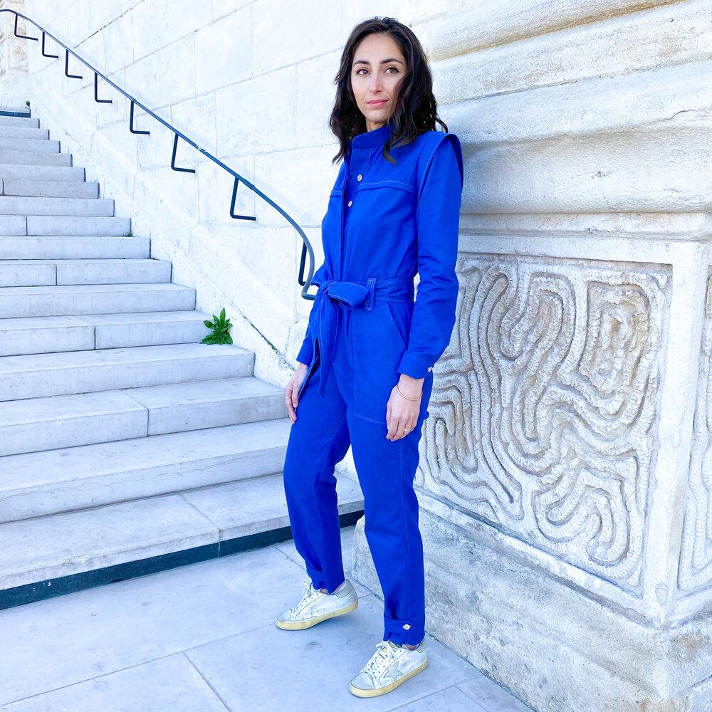 Combinaison HYDRANGEA Patron de couture pochette Patron de couture ATELIER 8 AVRIL | Gaspard et Léonie Tissus Mercerie Toulouse