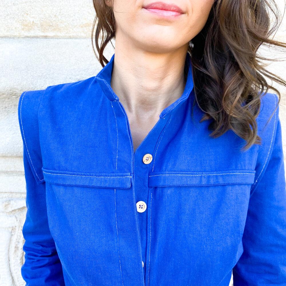 Combinaison HYDRANGEA Patron de couture pochette Patron de couture ATELIER 8 AVRIL | Gaspard et Léonie Tissus Mercerie Toulouse